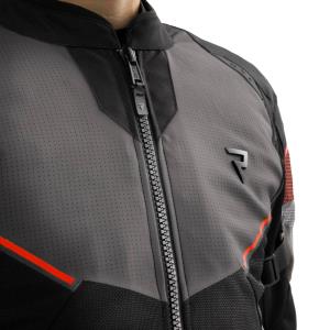Chaqueta Rebelhorn Hiflow V Negro/Gris/Rojo Â· 4